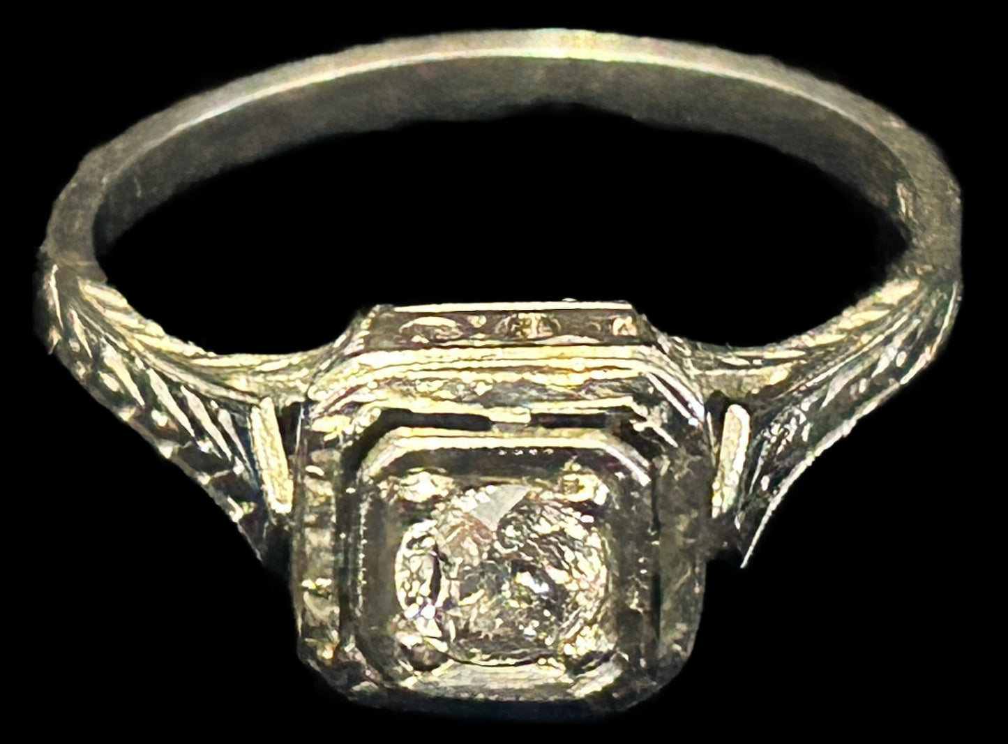 20K SZ 5.75 20KS Diamond Engagement Ring