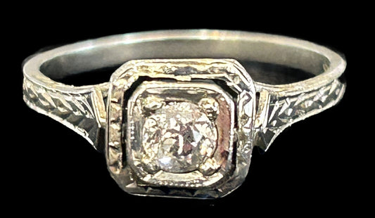 20K SZ 5.75 20KS Diamond Engagement Ring