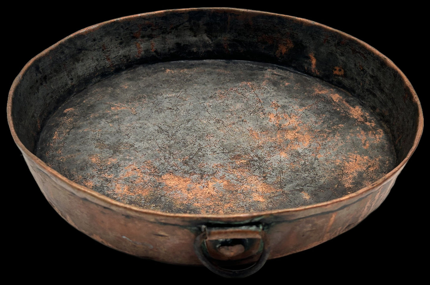 250716-9A Copper 8.25" Diam. Cake Pan