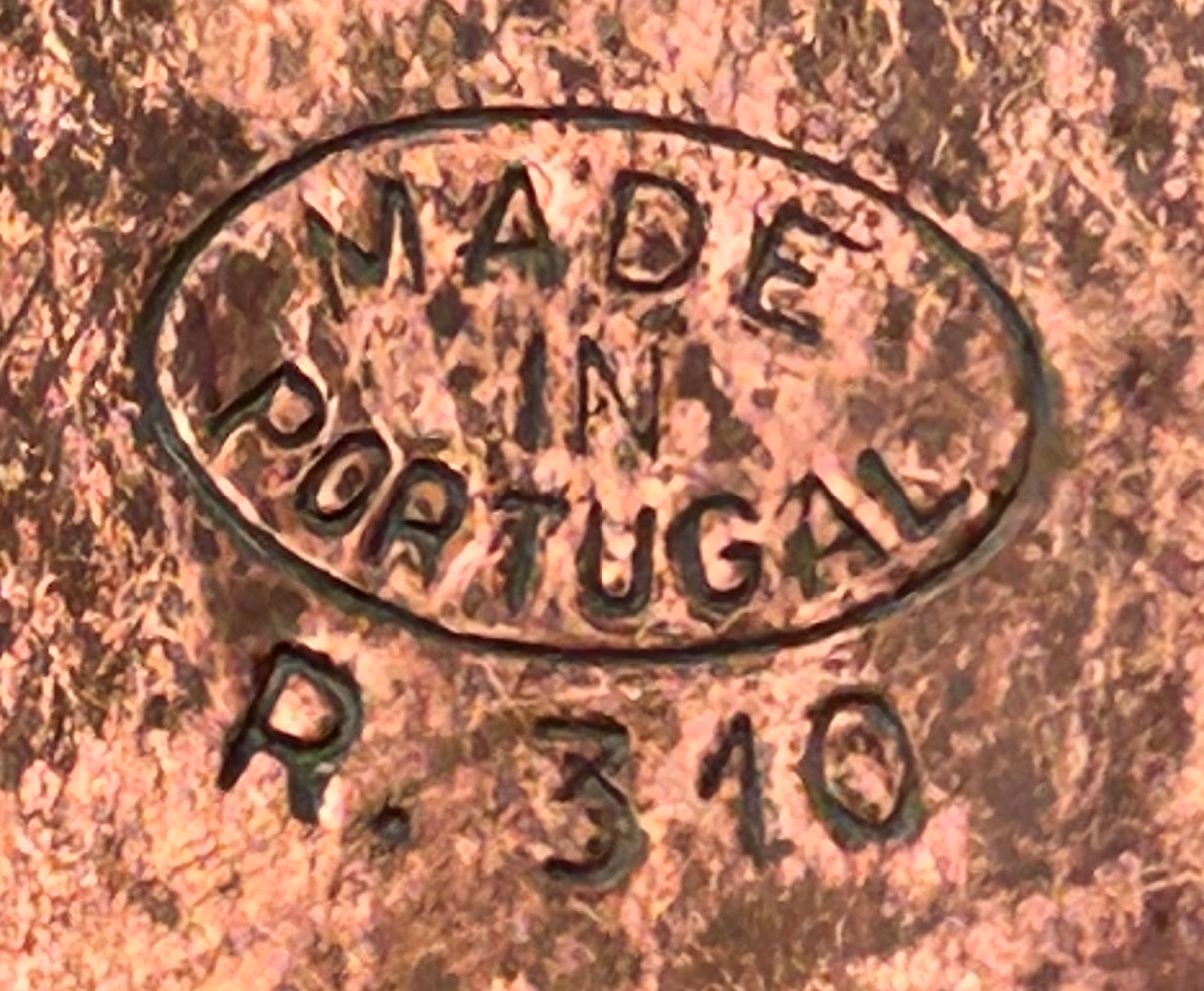 250716-9B Copper Skillet 10" Diam x 18"L