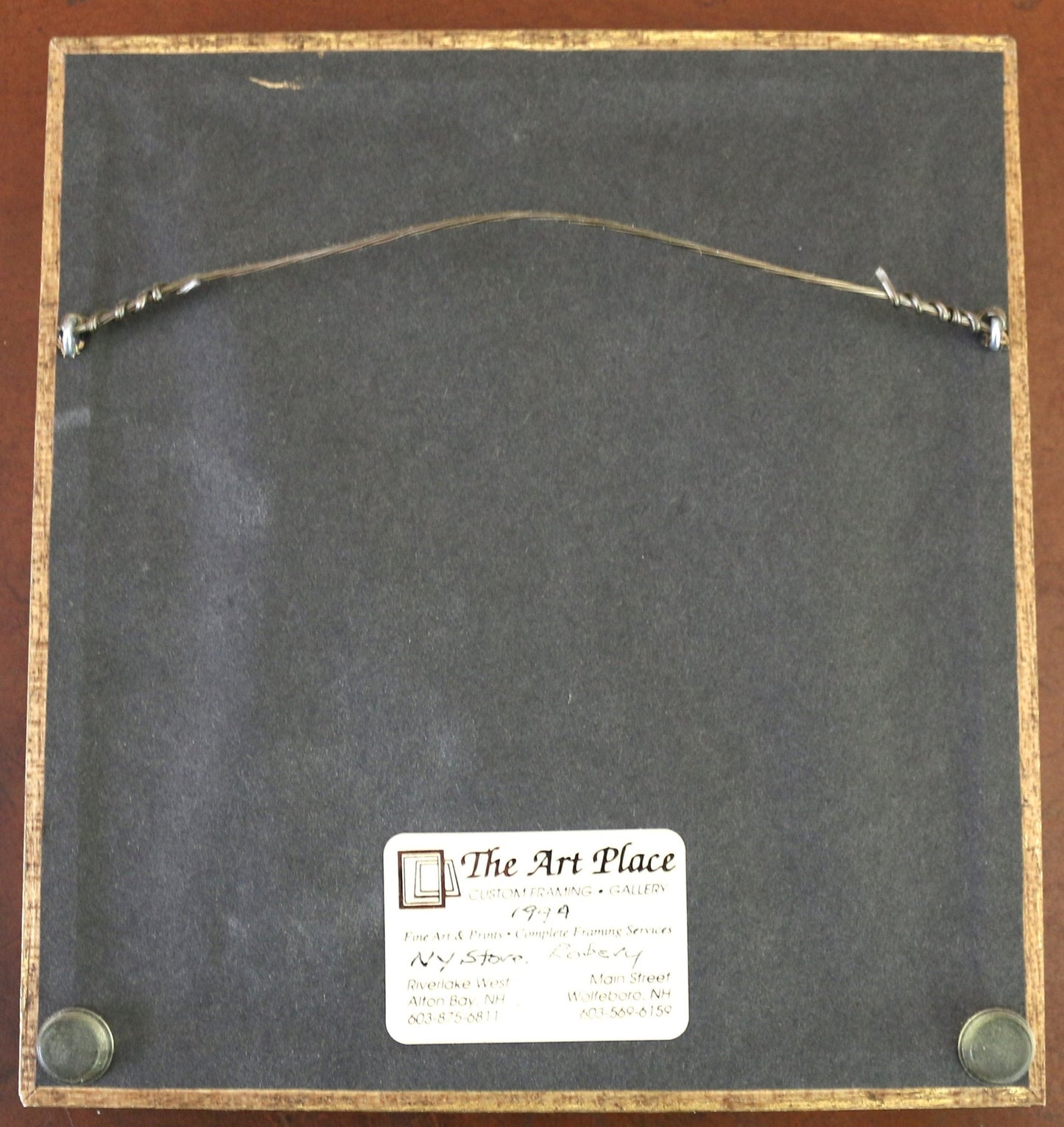 250710-1 Framed Tiffany Heist Cartoon