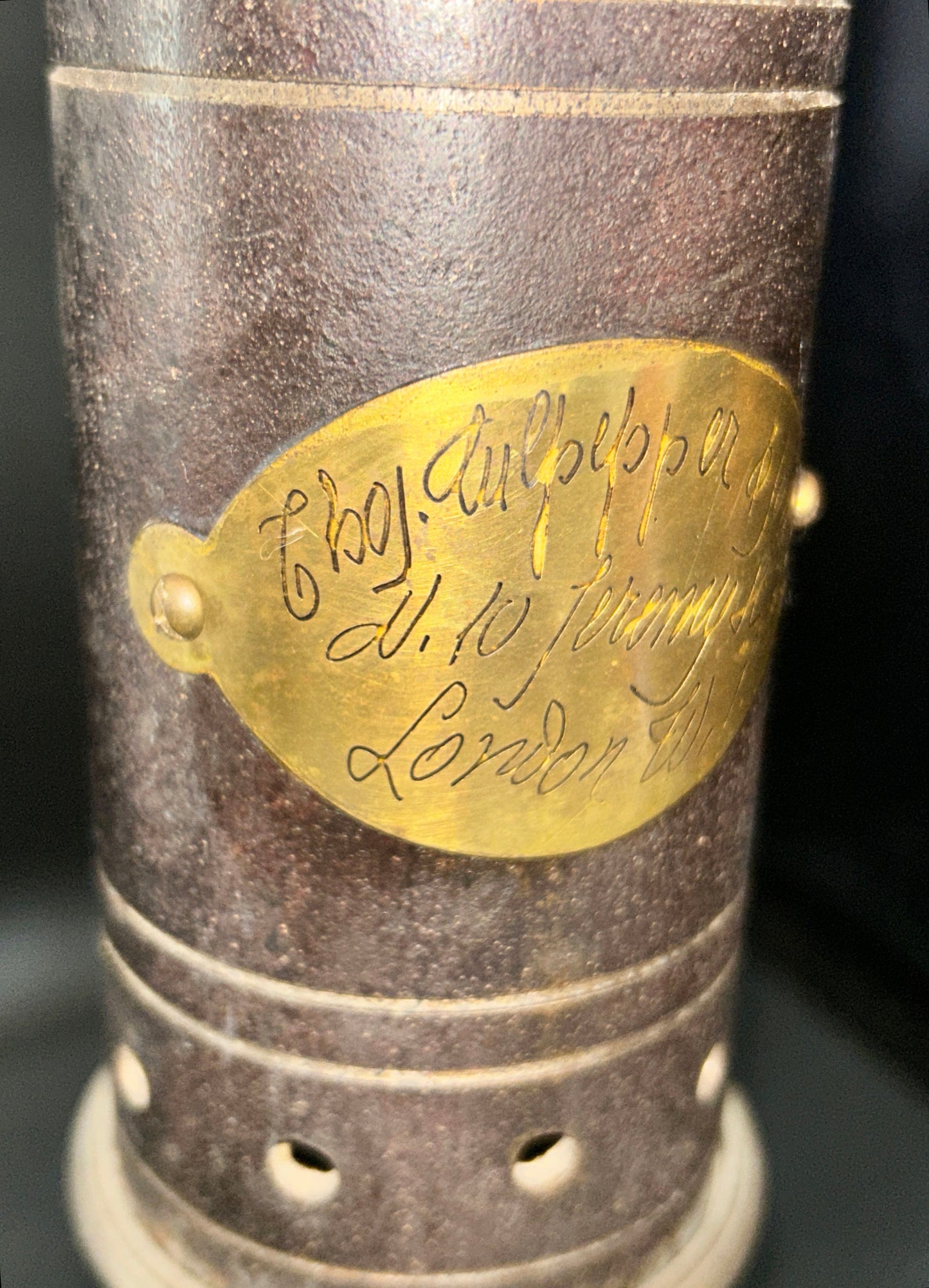 250514-5 Converted Lantern Into Table Lamp