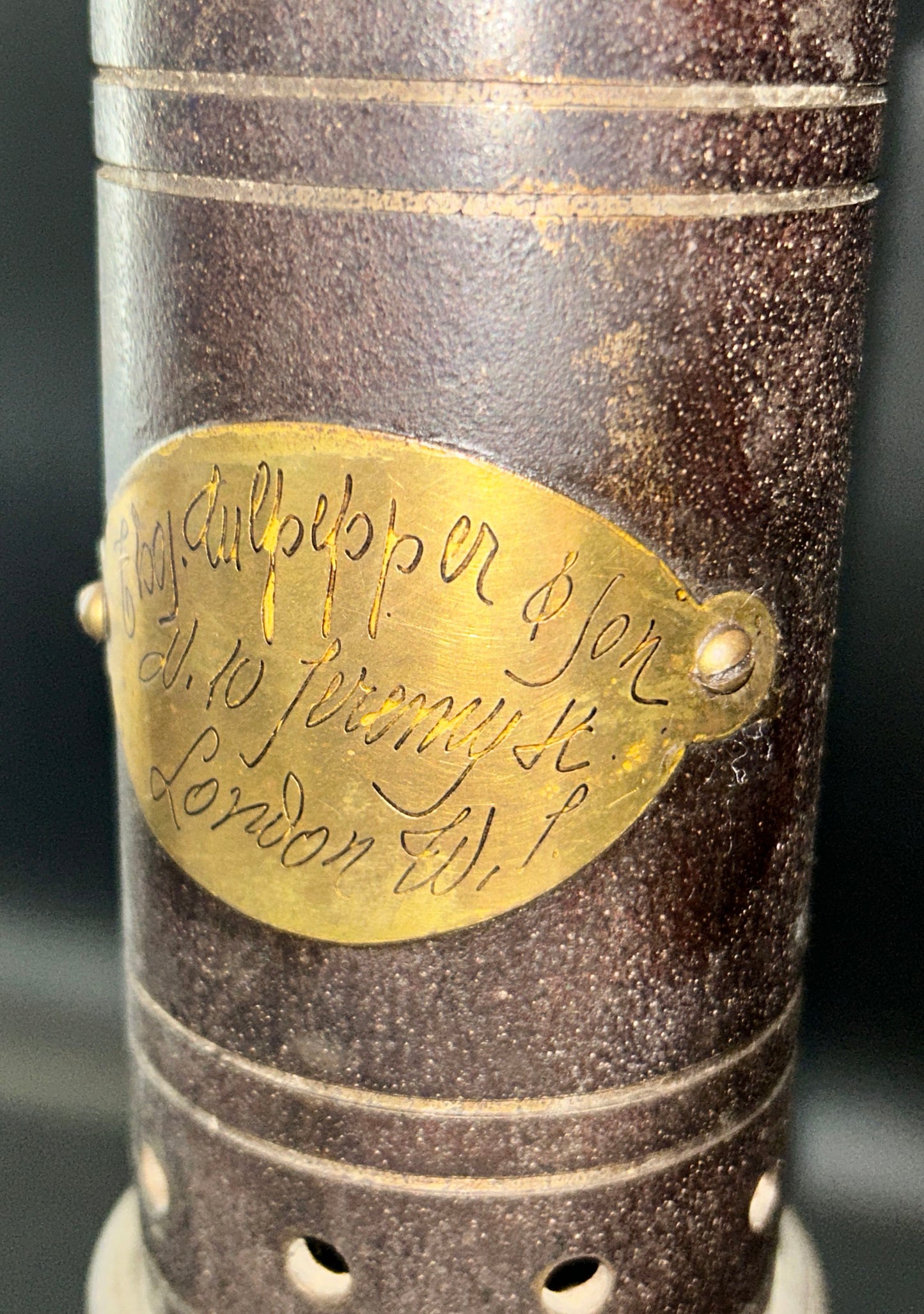 250514-5 Converted Lantern Into Table Lamp