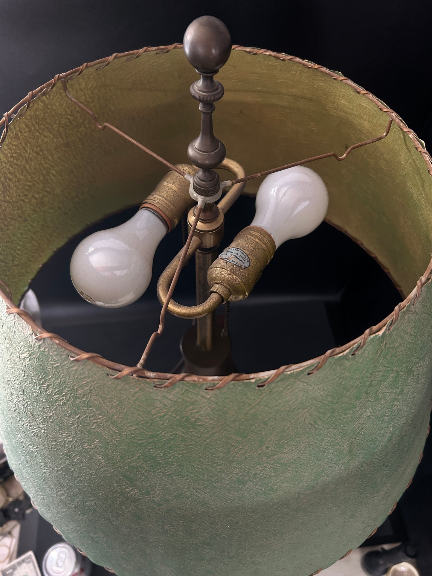 250514-5 Converted Lantern Into Table Lamp