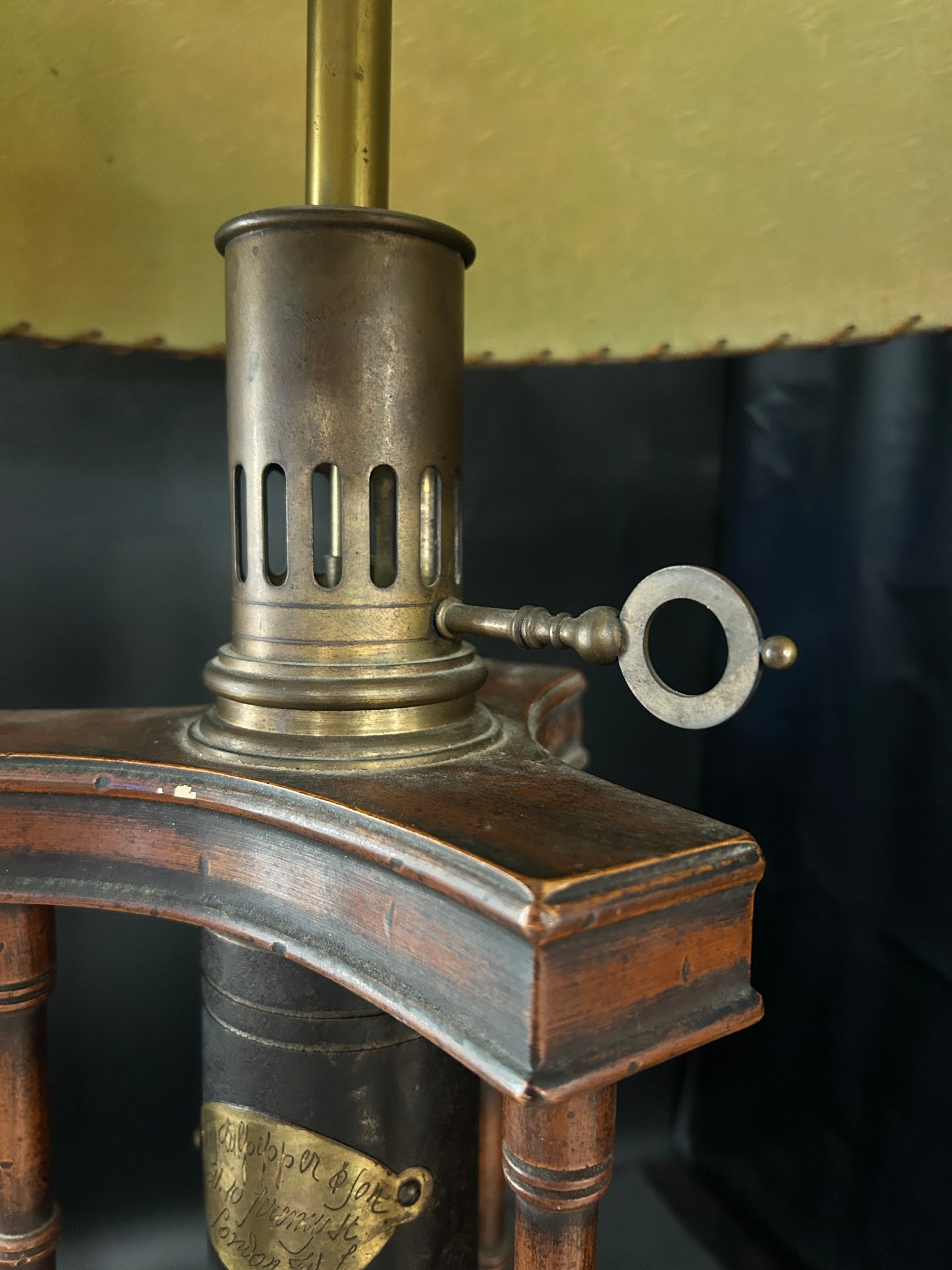 250514-5 Converted Lantern Into Table Lamp