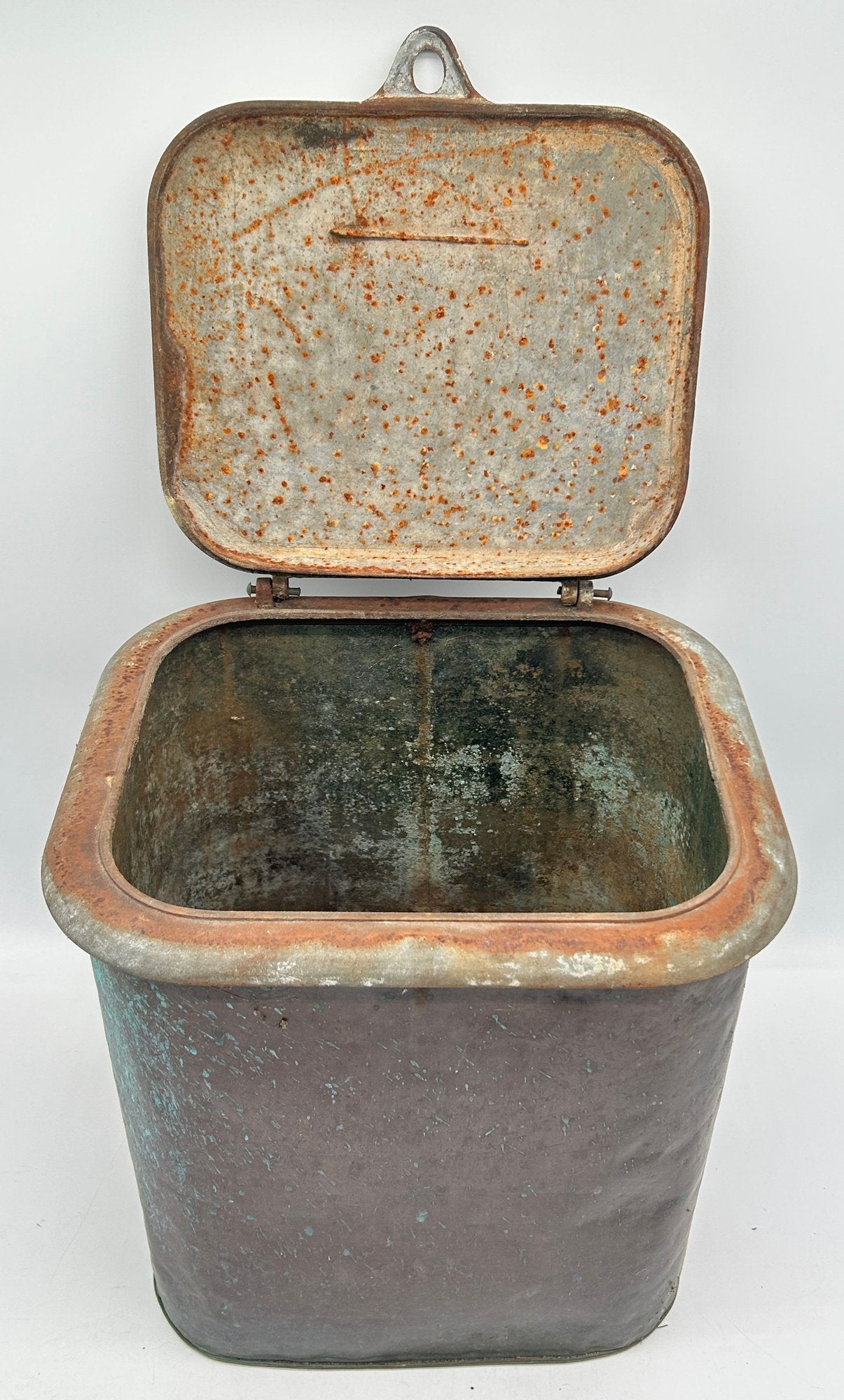 Antique Copper Water Tank Reservoir for Wood Stove