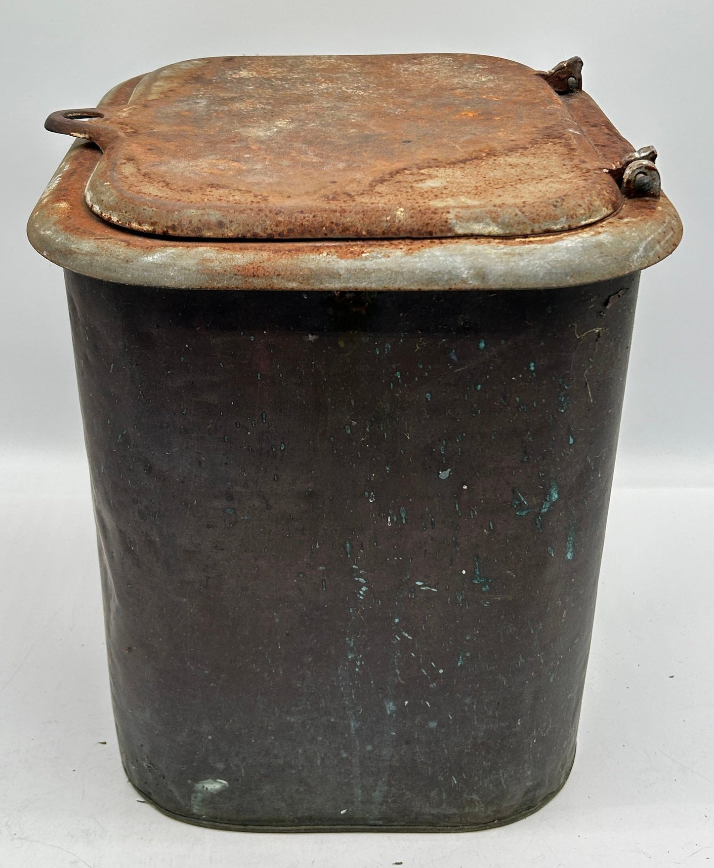 Antique Copper Water Tank Reservoir for Wood Stove