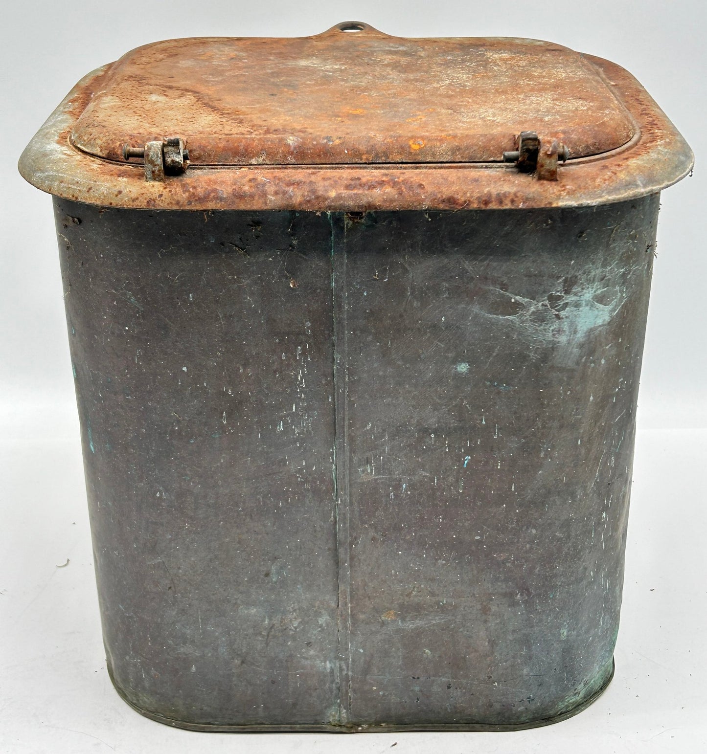Antique Copper Water Tank Reservoir for Wood Stove