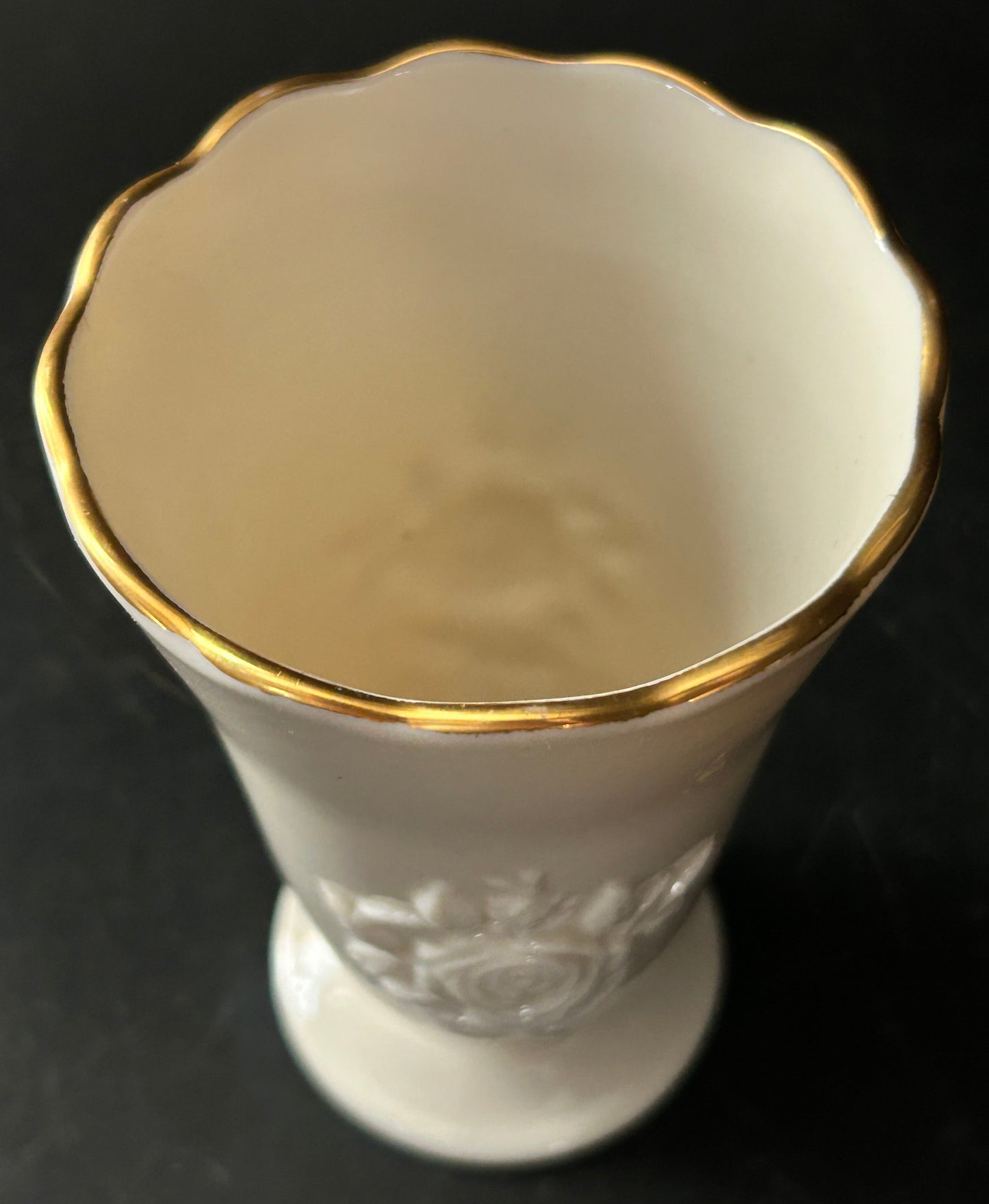 Lenox "Special" Ivory Footed Rose Bud Vase