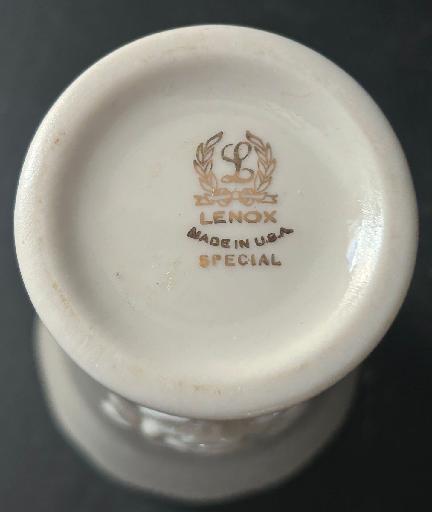 Lenox "Special" Ivory Footed Rose Bud Vase