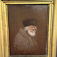 Portrait Of Bearded Man Signed G.A. Frost, Oil On Wood