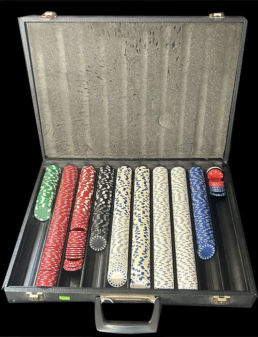 260819-9 Clay Poker Chips Set