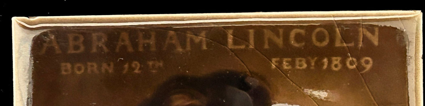 250716-21 RARE Abe Lincoln Birth Anniv. Tile
