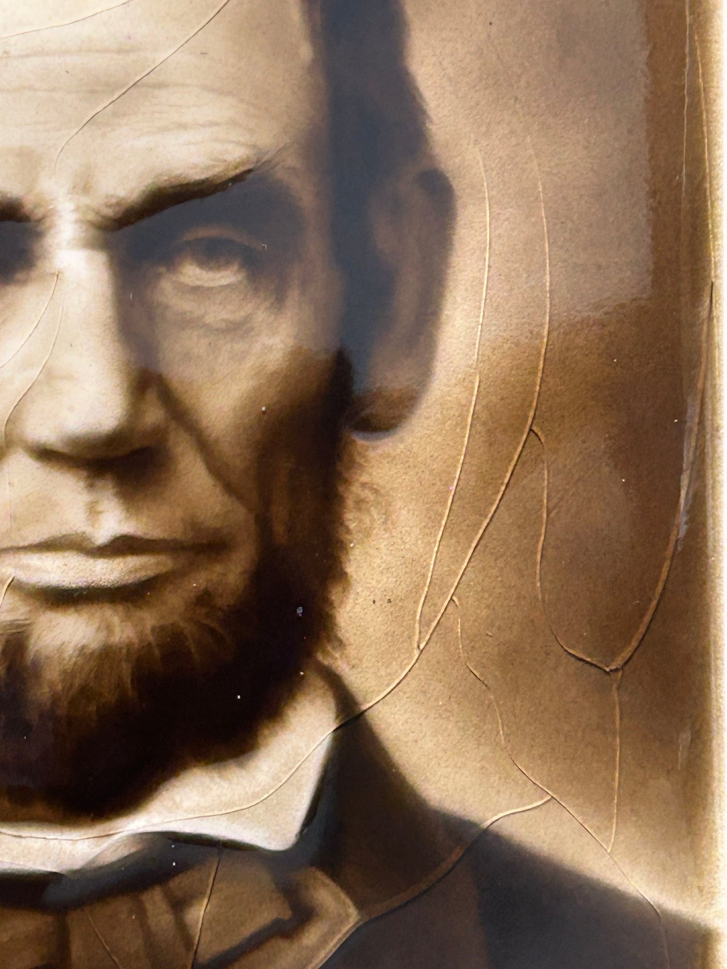 250716-21 RARE Abe Lincoln Birth Anniv. Tile