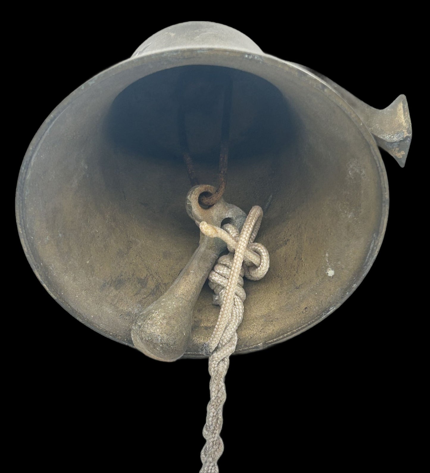 260408-41 Vintage Brass Nautical Bell