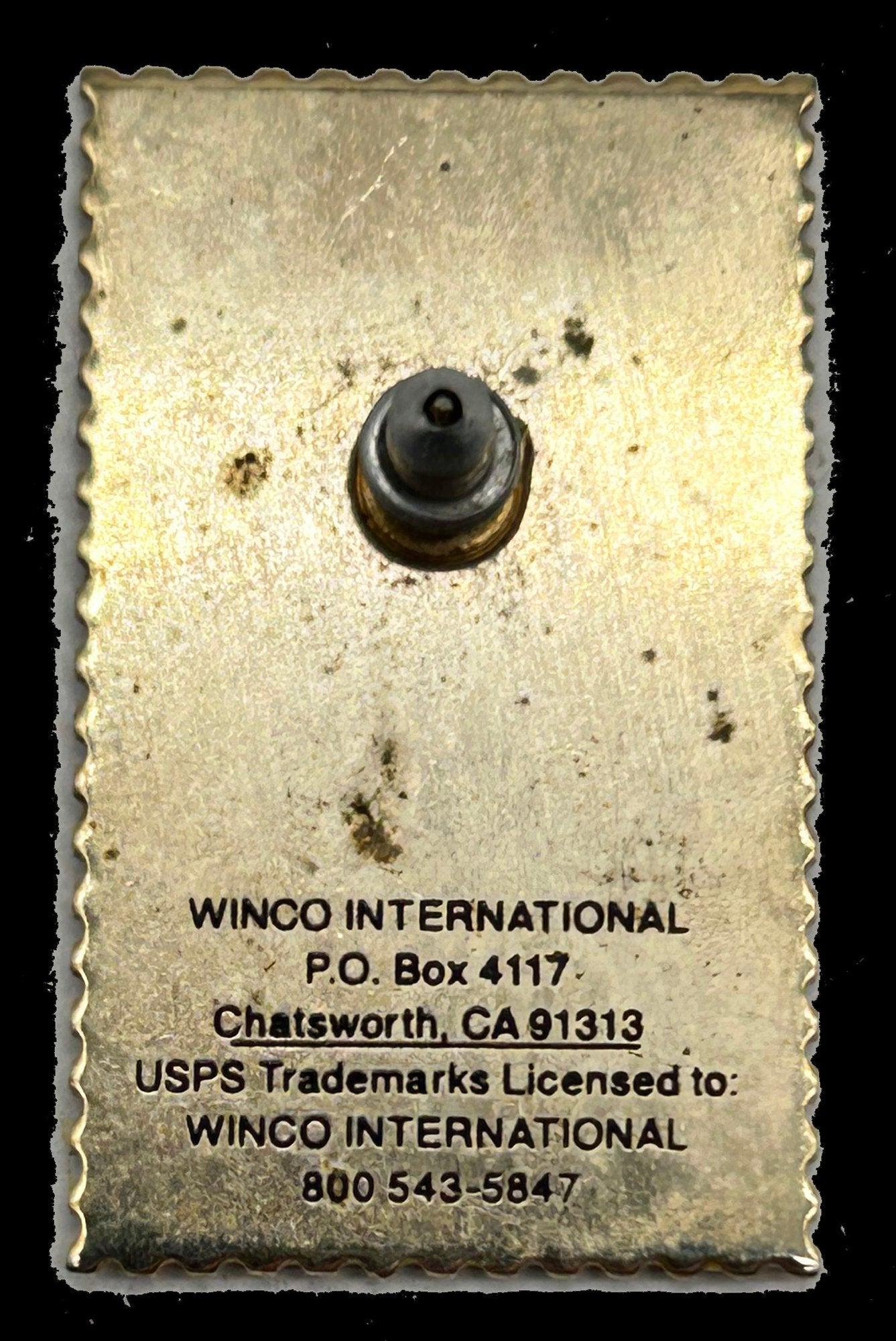 New Hampshire Old Man On The Mountain USPS Stamp Lapel Pin