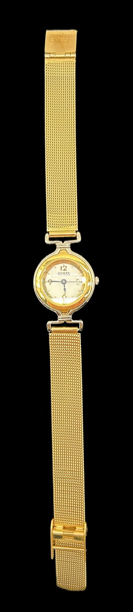 260211-8 Guess Wrist Watch In Soft-Sided Zipper Case
