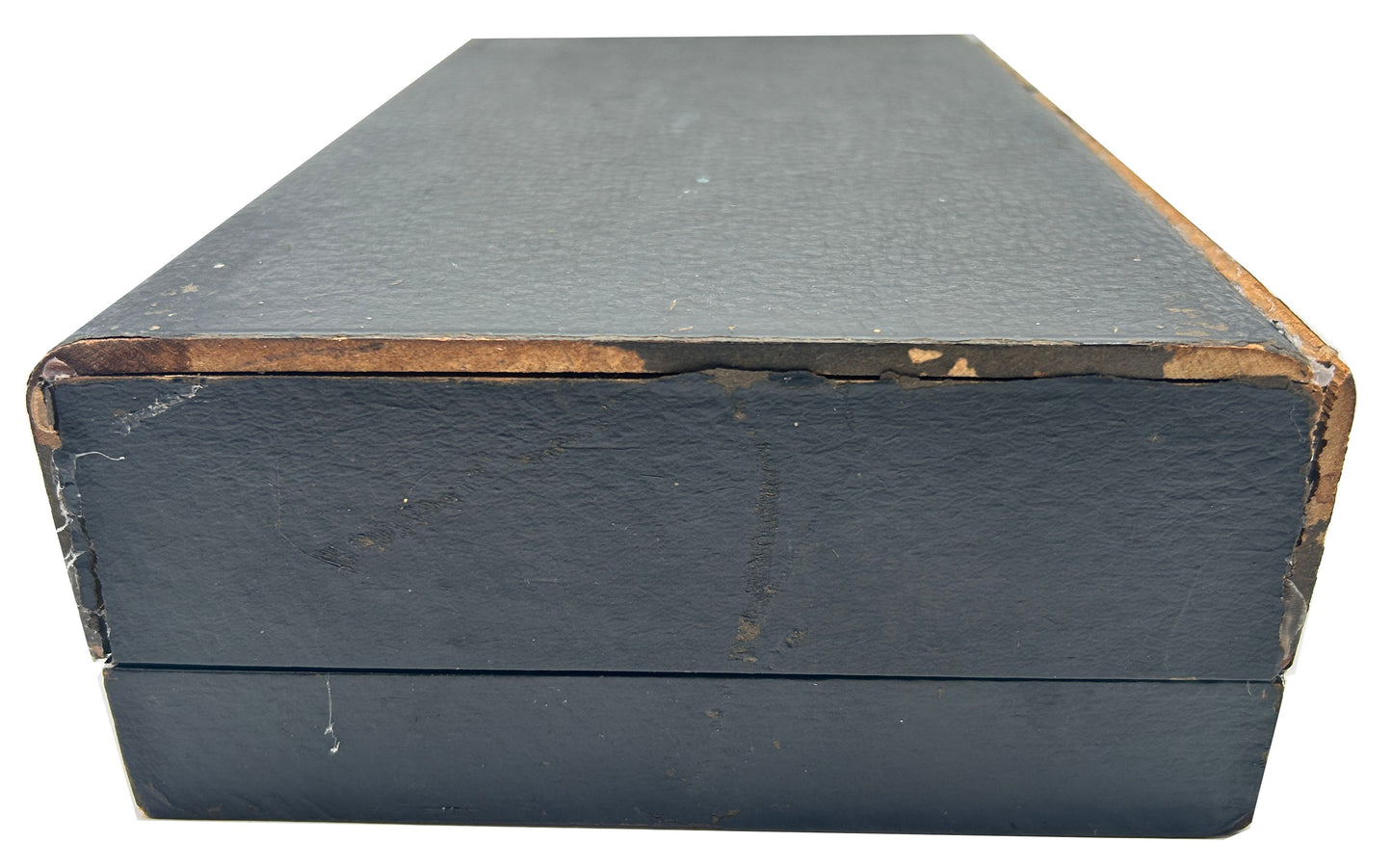 250514-13 Antique Boxed Set of 12 Dresden Quatrefoil Plates