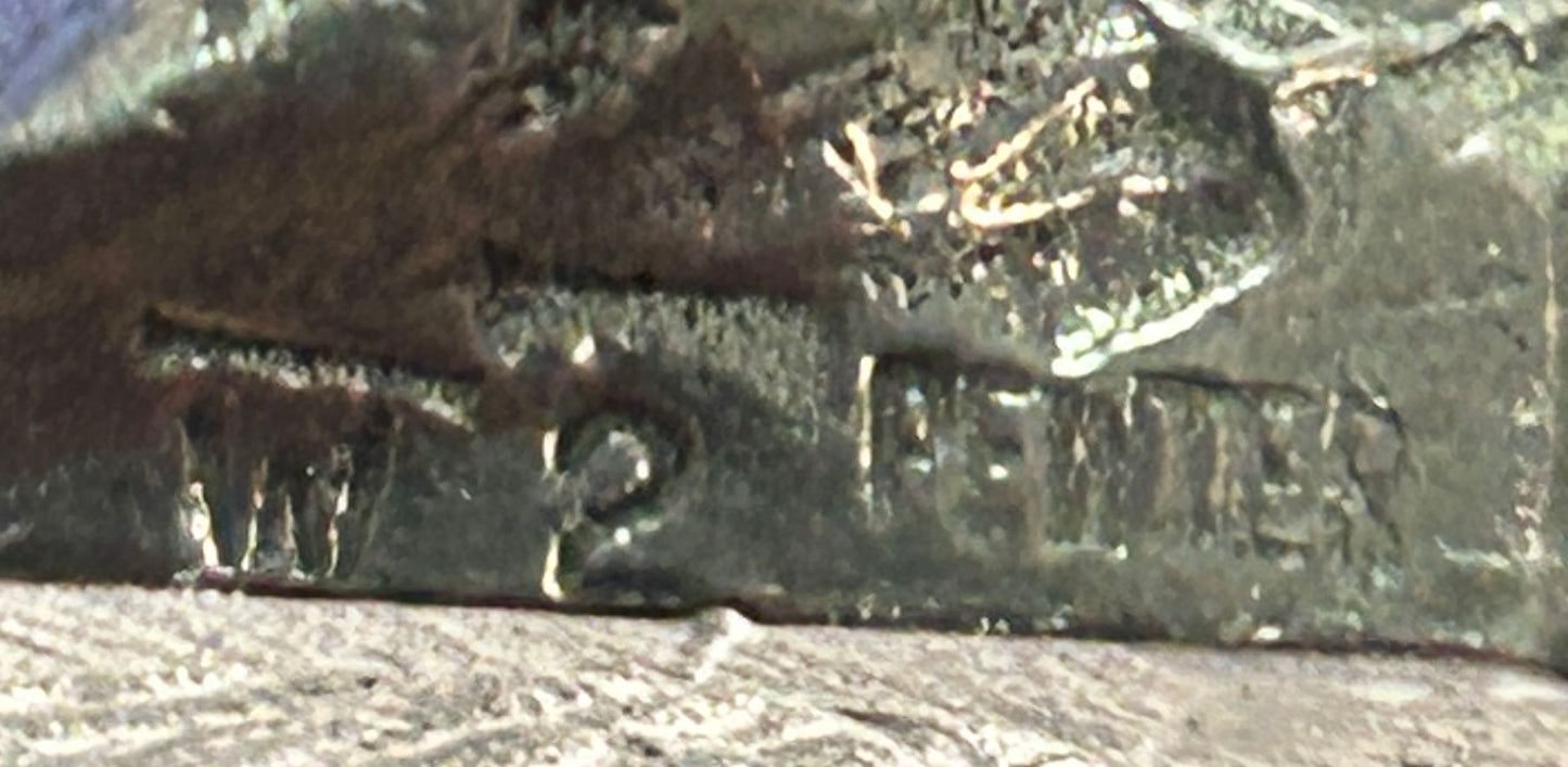 250514-18 SCM W2 Pewter Wizard Holding Crystal Ball & Staff, 2.5"H