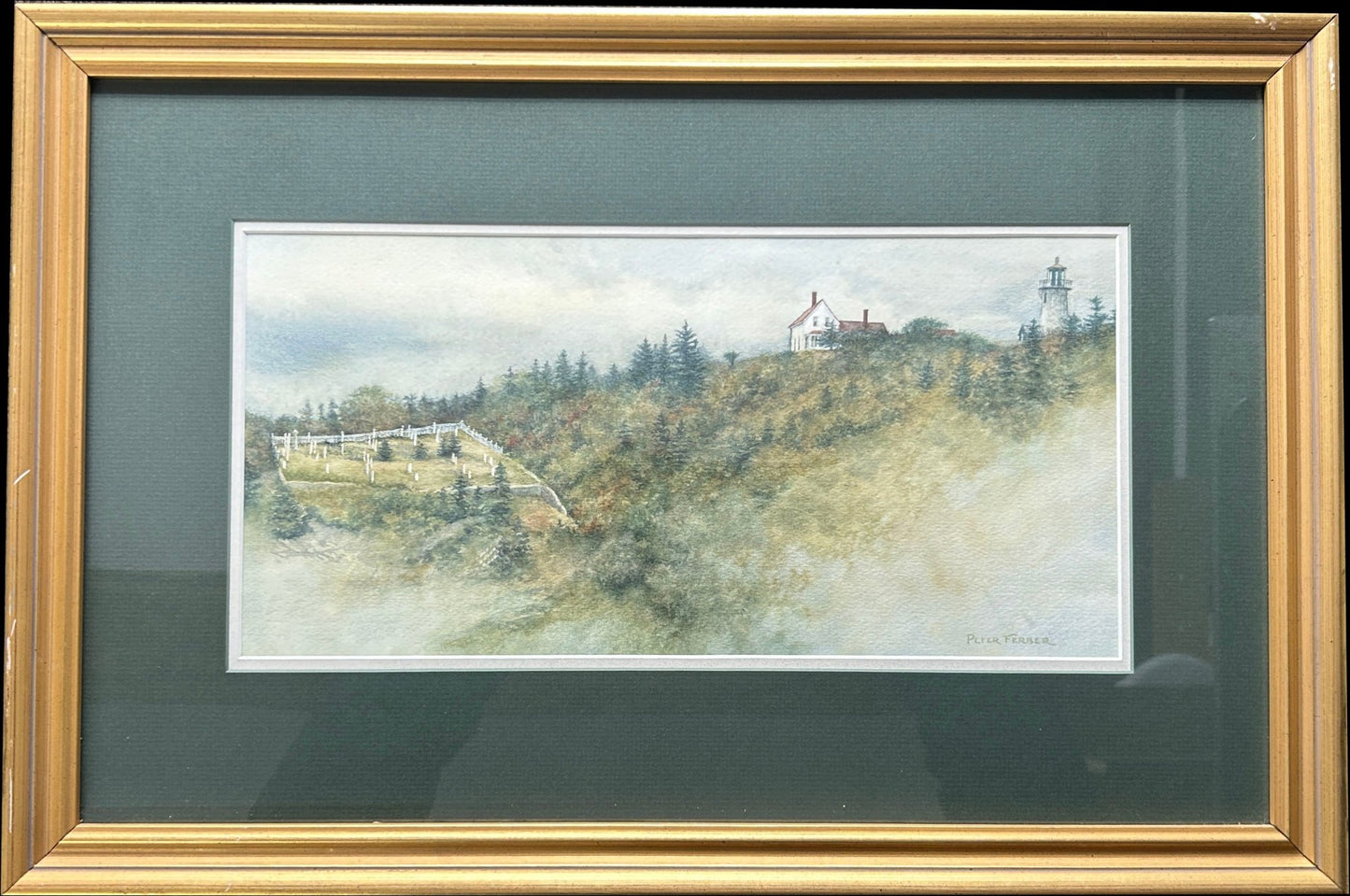 260211-17 Peter Ferber Original Signed Watercolor