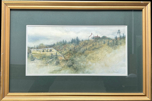 260211-17 Peter Ferber Original Signed Watercolor