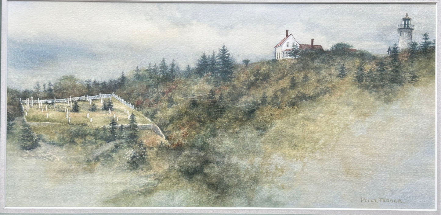 260211-17 Peter Ferber Original Signed Watercolor