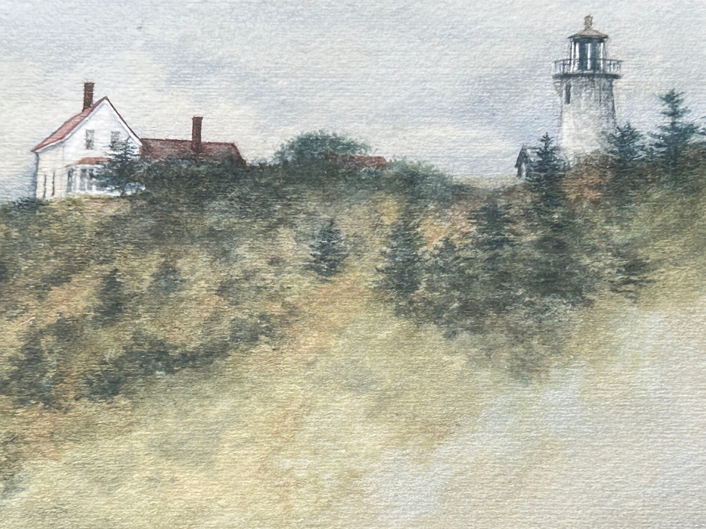 260211-17 Peter Ferber Original Signed Watercolor