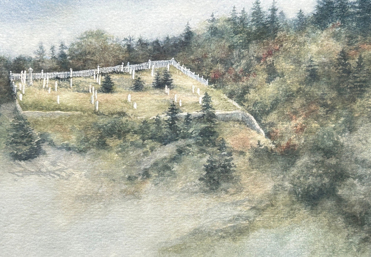 260211-17 Peter Ferber Original Signed Watercolor