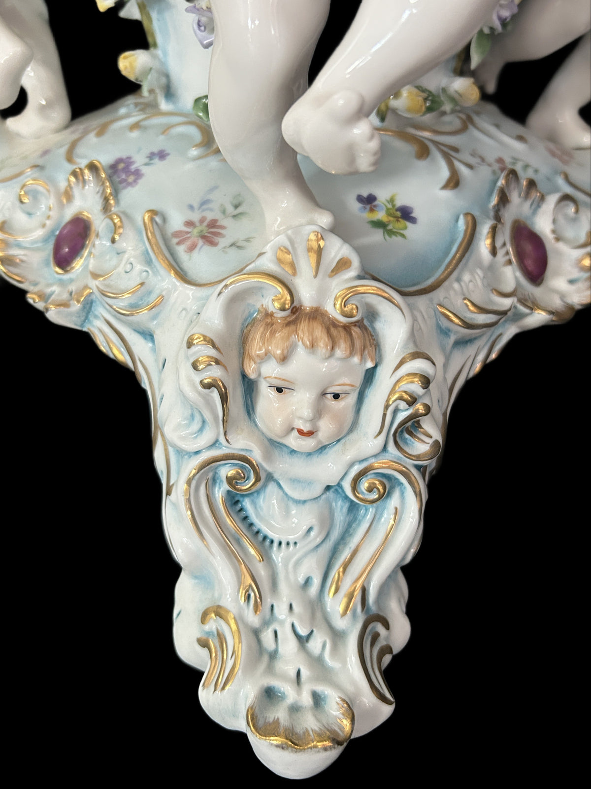 260916-3 Dresden Centerpiece Bowl