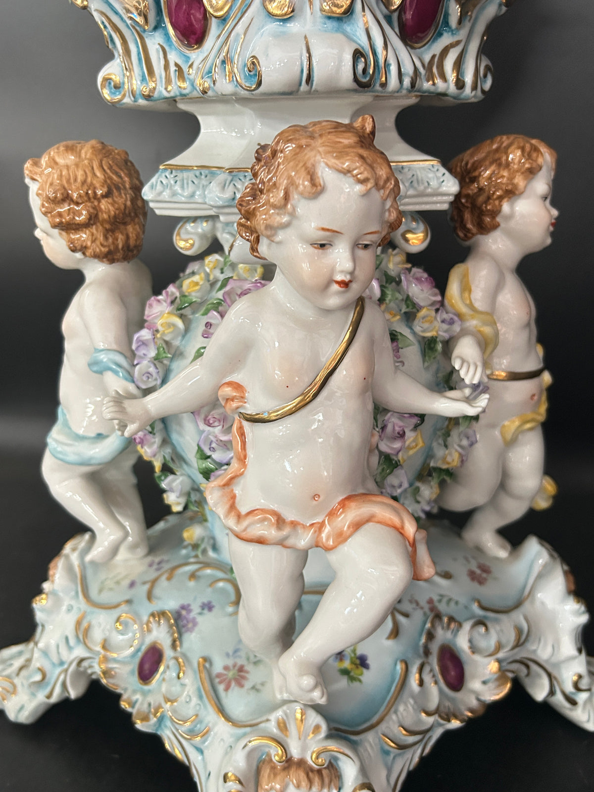 260916-3 Dresden Centerpiece Bowl