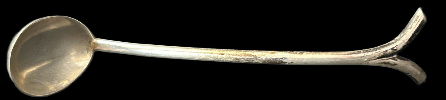 260610-6 German Antique 800 Silver Ladle