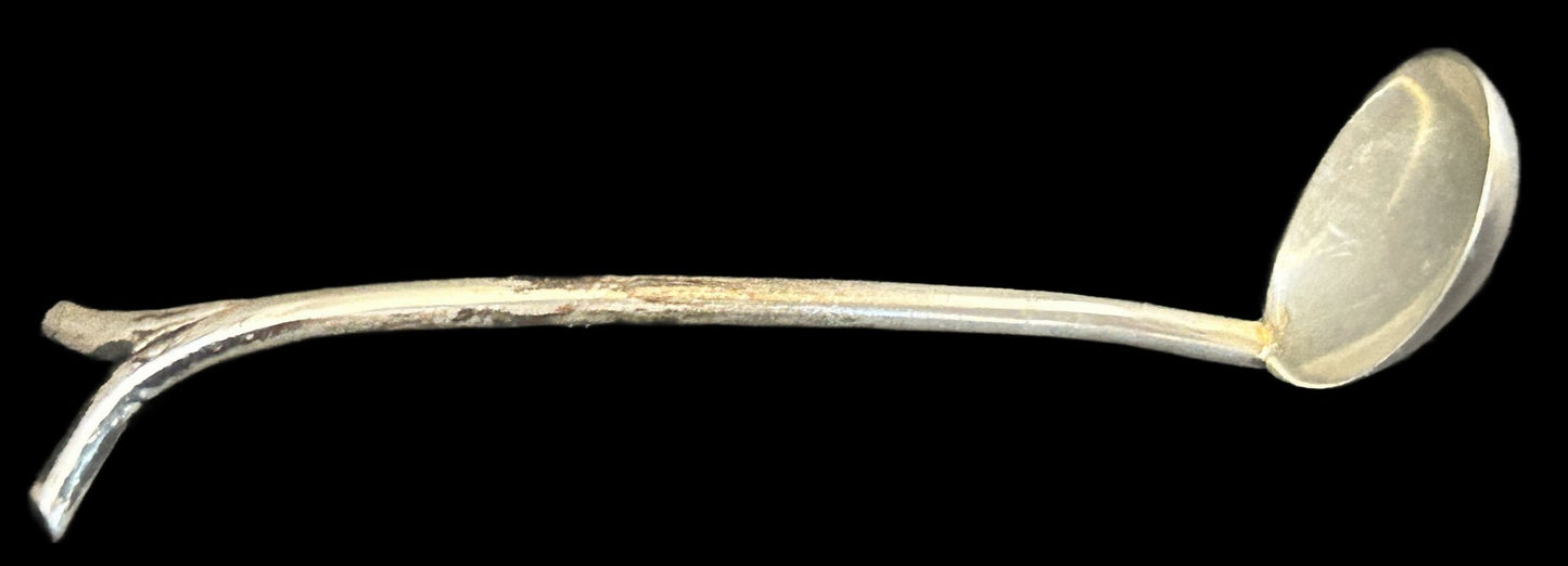 260610-6 German Antique 800 Silver Ladle