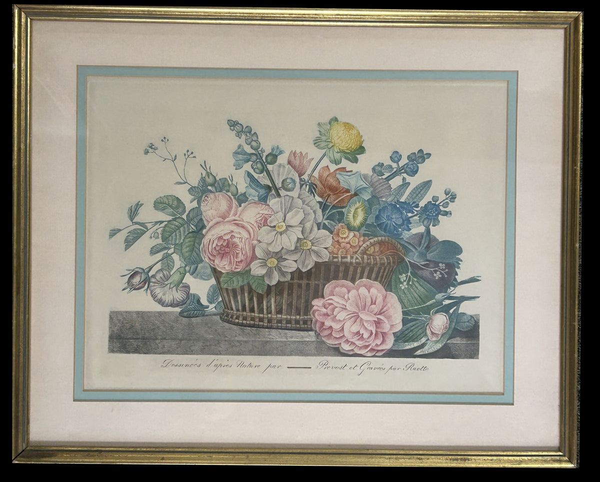 260916-2 Pair Prevost Botanical Prints