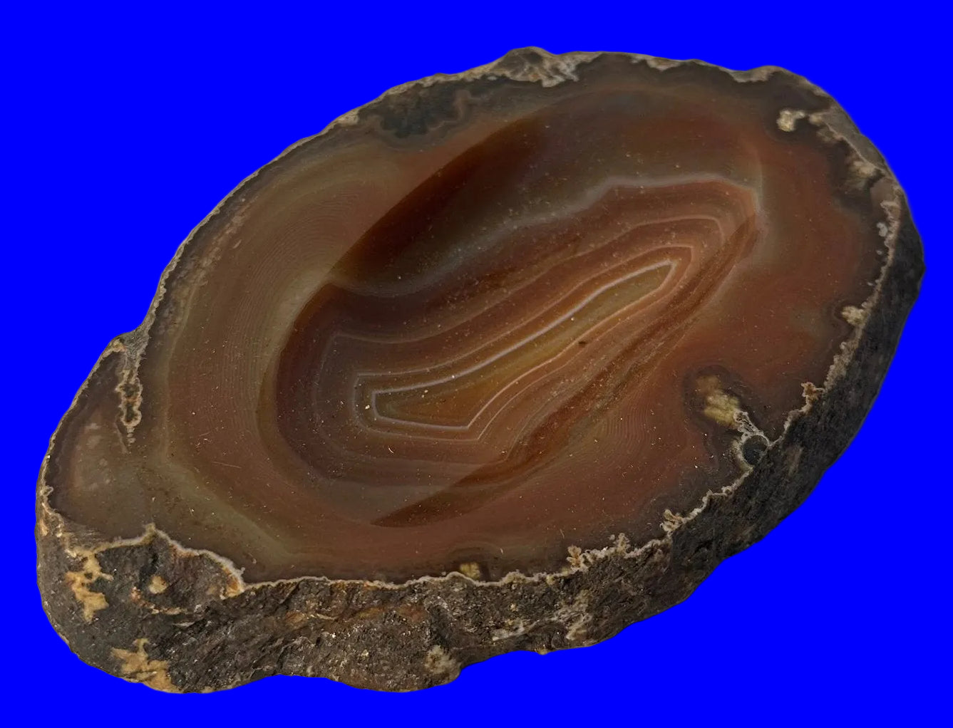 260109-5 Polished Geode Ashtray