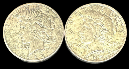 260408-2 Peace Dollar, 90% Silver