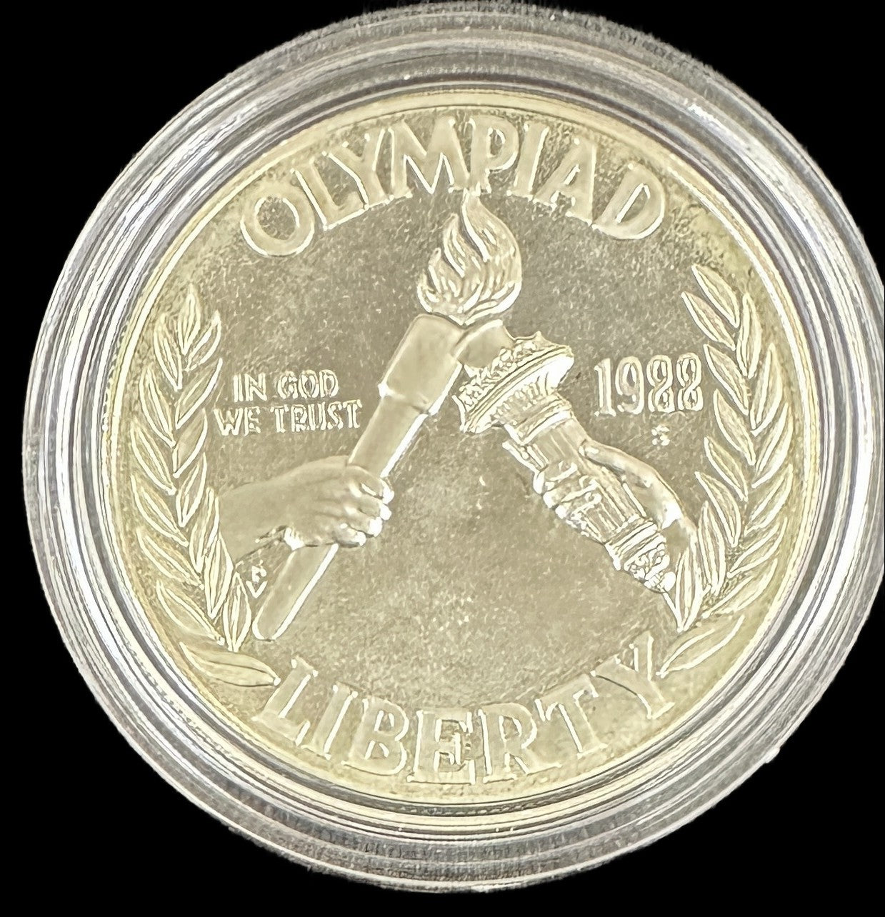 260408-5 1988-S Olympics Proof, 90% With COA