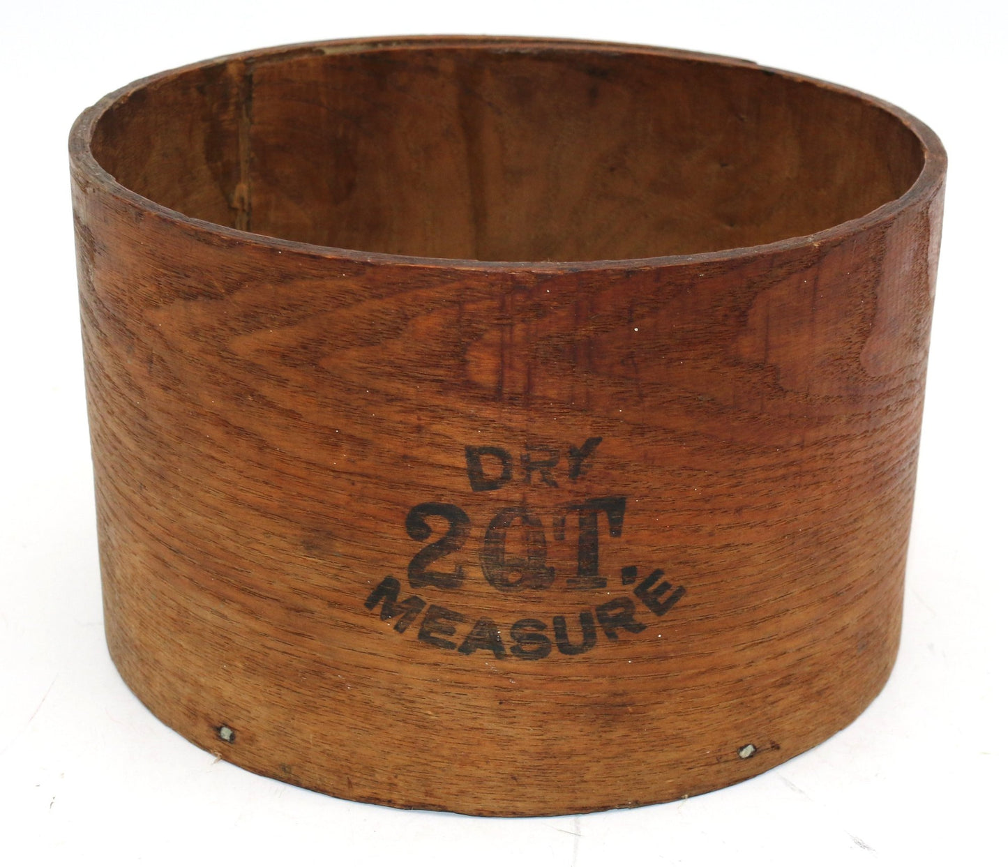 250806-8 2 Qt Measure, EB Frye & Sons Wilton NH