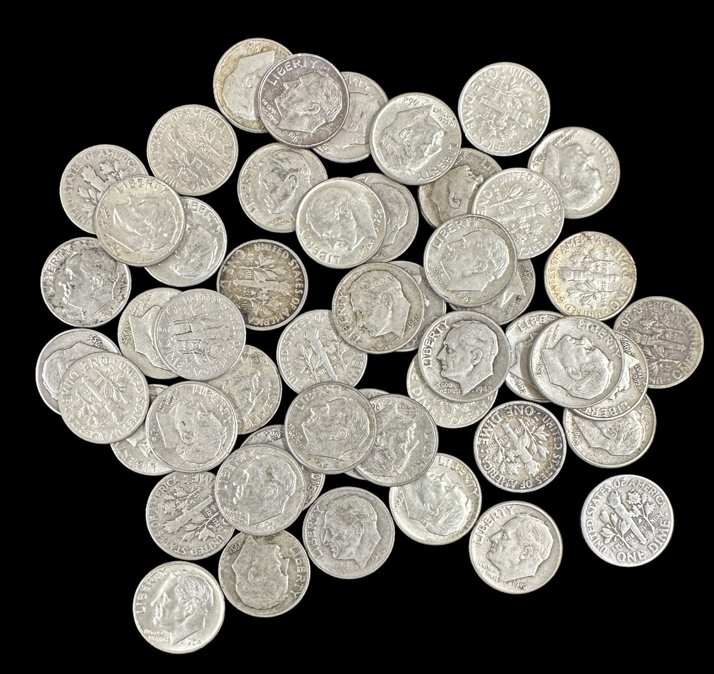 260408-15 Roll 90% Roosevelt Dimes