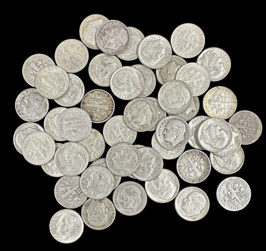 260408-15 Roll 90% Roosevelt Dimes