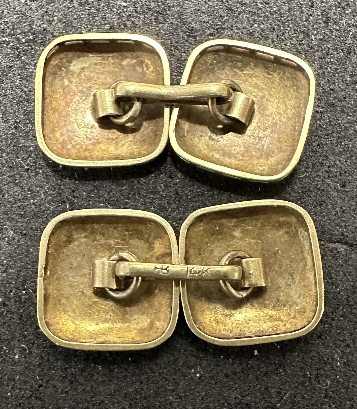 260429-1 Victorian 14k Gold Pair Cuff Links