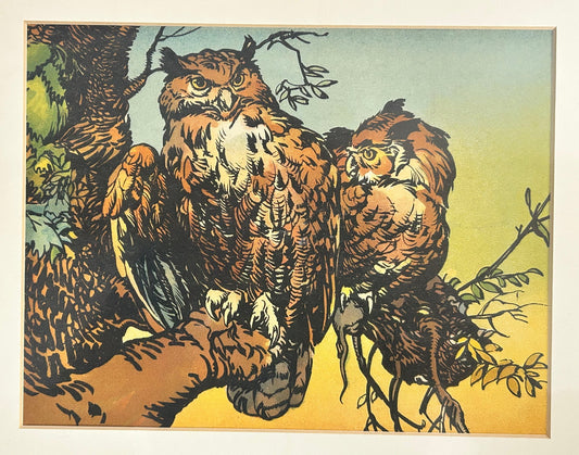 250806-30 Framed Japanese Block Print