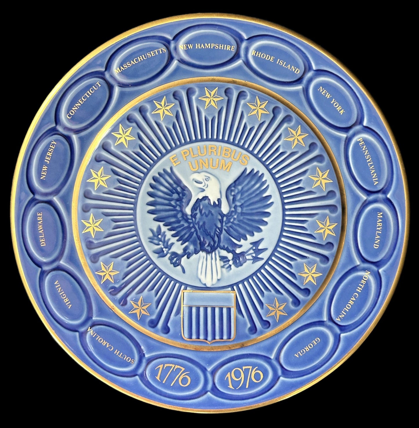 250219-31 B&G US Bicentennial Plate 1776-1976