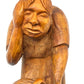 *IMPORTANT* Rare 1930 Wooden Sculpture "Man's Best Friend" By Enrico Glicenstein