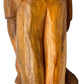 *IMPORTANT* Rare 1930 Wooden Sculpture "Man's Best Friend" By Enrico Glicenstein