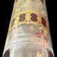 250305-3 MCM Culver Cranberry Scroll Martini Pitcher