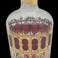 250305-4 MCM Culver Cranberry Scroll Decanter with Stopper