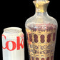 250305-4 MCM Culver Cranberry Scroll Decanter with Stopper