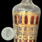 250305-4 MCM Culver Cranberry Scroll Decanter with Stopper