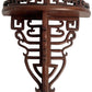 Vintage Carved Chinese Rosewood Wall Sconce Shelf