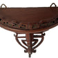Vintage Carved Chinese Rosewood Wall Sconce Shelf